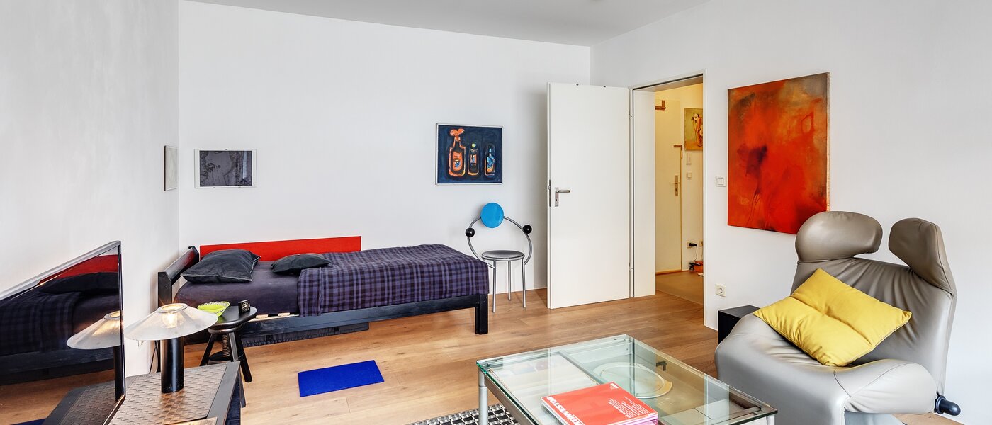 appartamento München Schwabing-West (rund um den Hohenzollernplatz) 04 zona living 10175