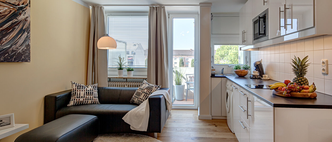 appartamento München Neuhausen 01 soggiorno 10177