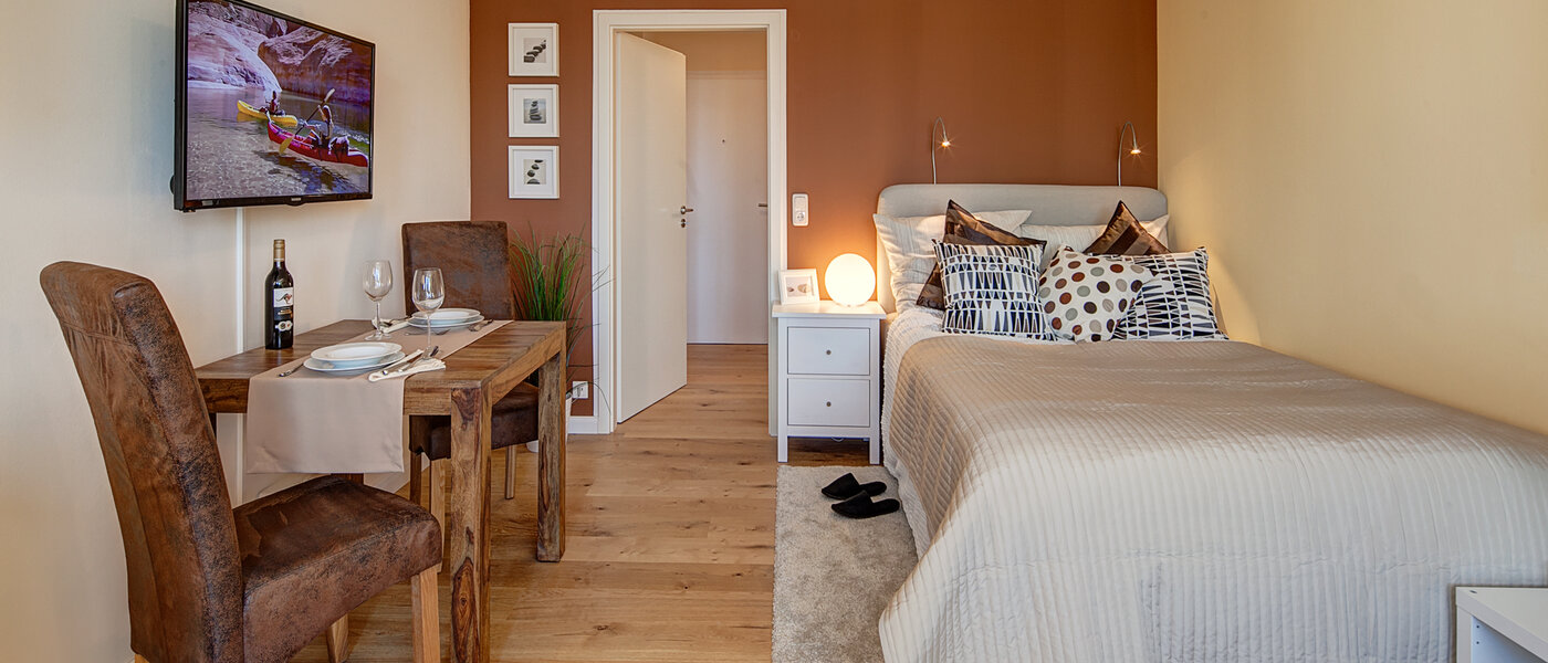 appartamento München Neuhausen 01 zona notte 10177