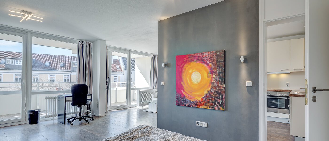 appartamento München Haidhausen 03 zona notte 10189