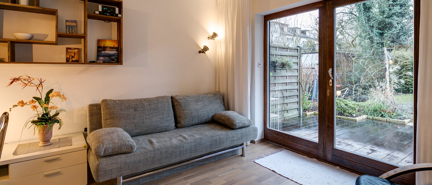 appartamento München Nymphenburg-Gern 03 soggiorno 10196