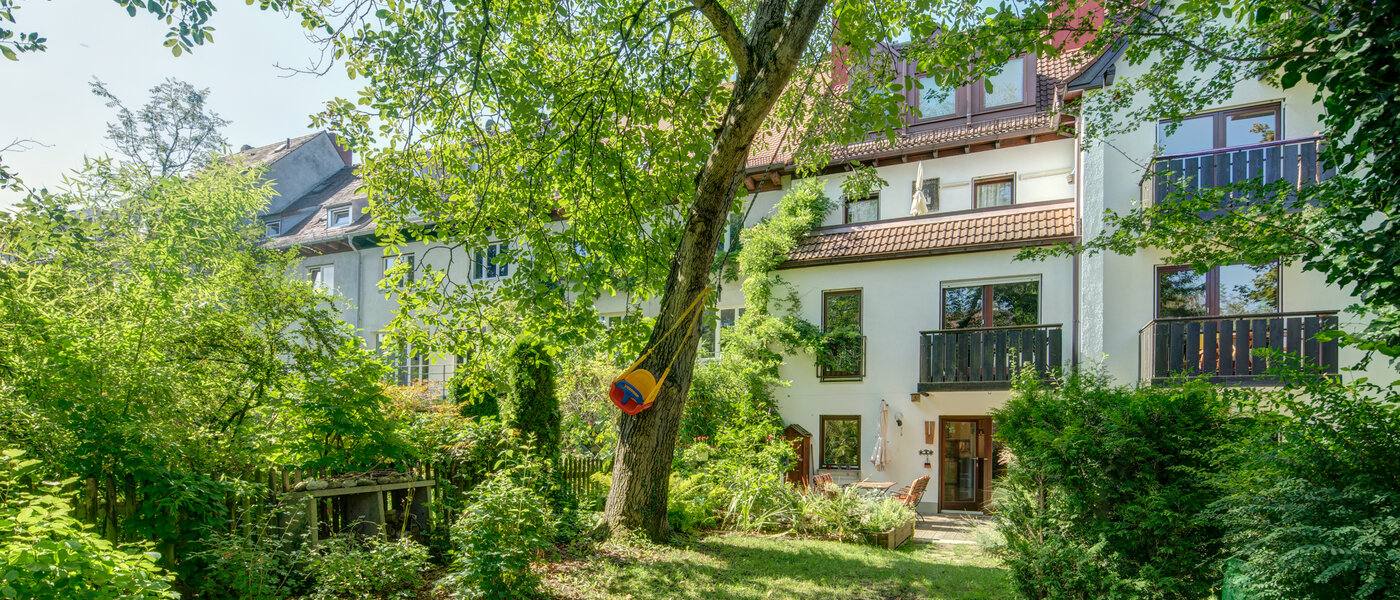 appartamento München Nymphenburg-Gern 02 giardino 10196