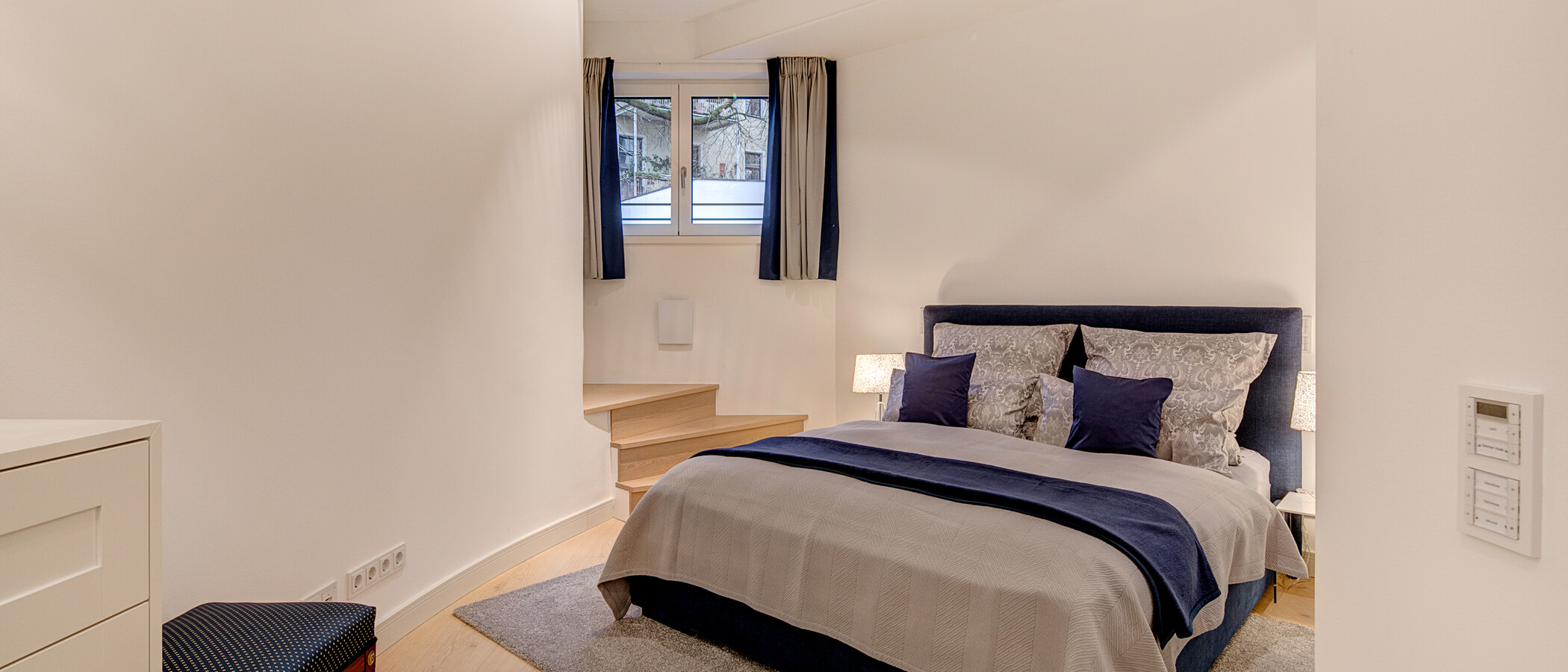 appartamento München Lehel 01 camera da letto 10209