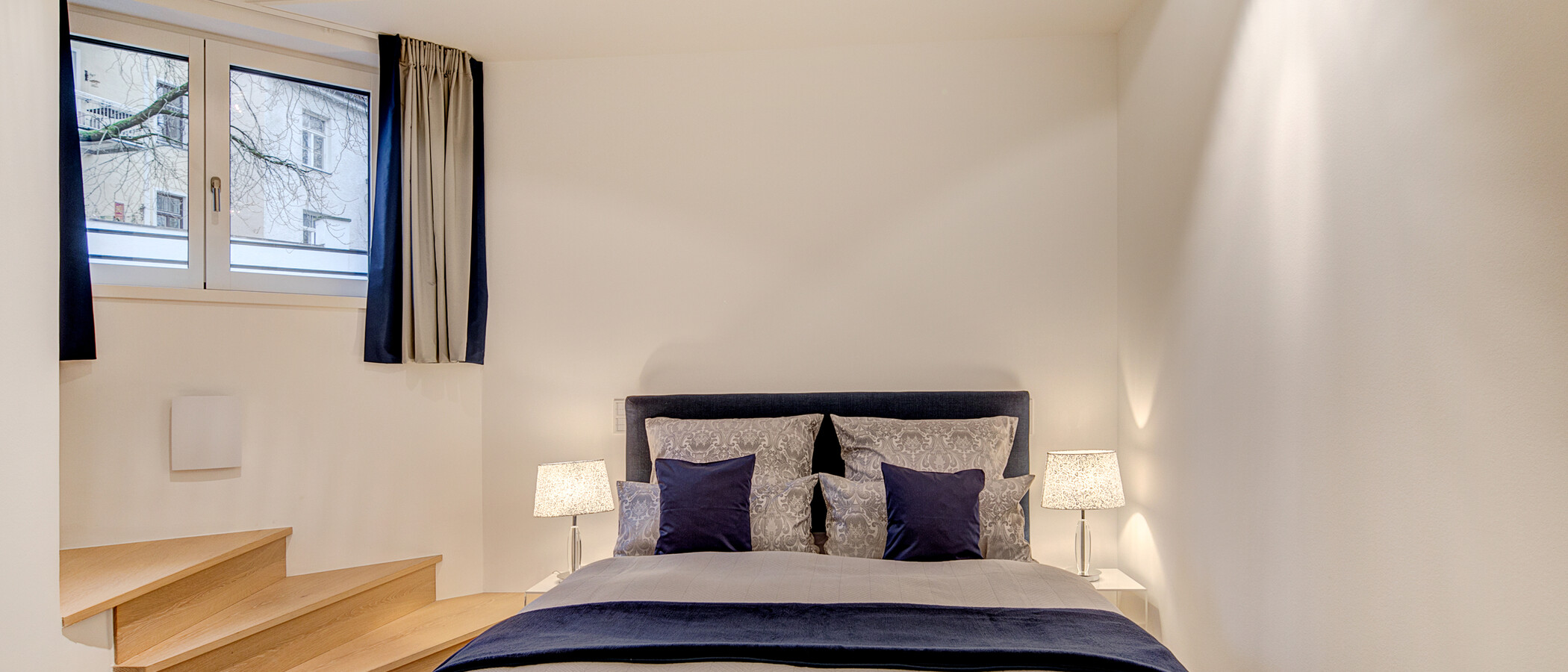 appartamento München Lehel 02 camera da letto 10209