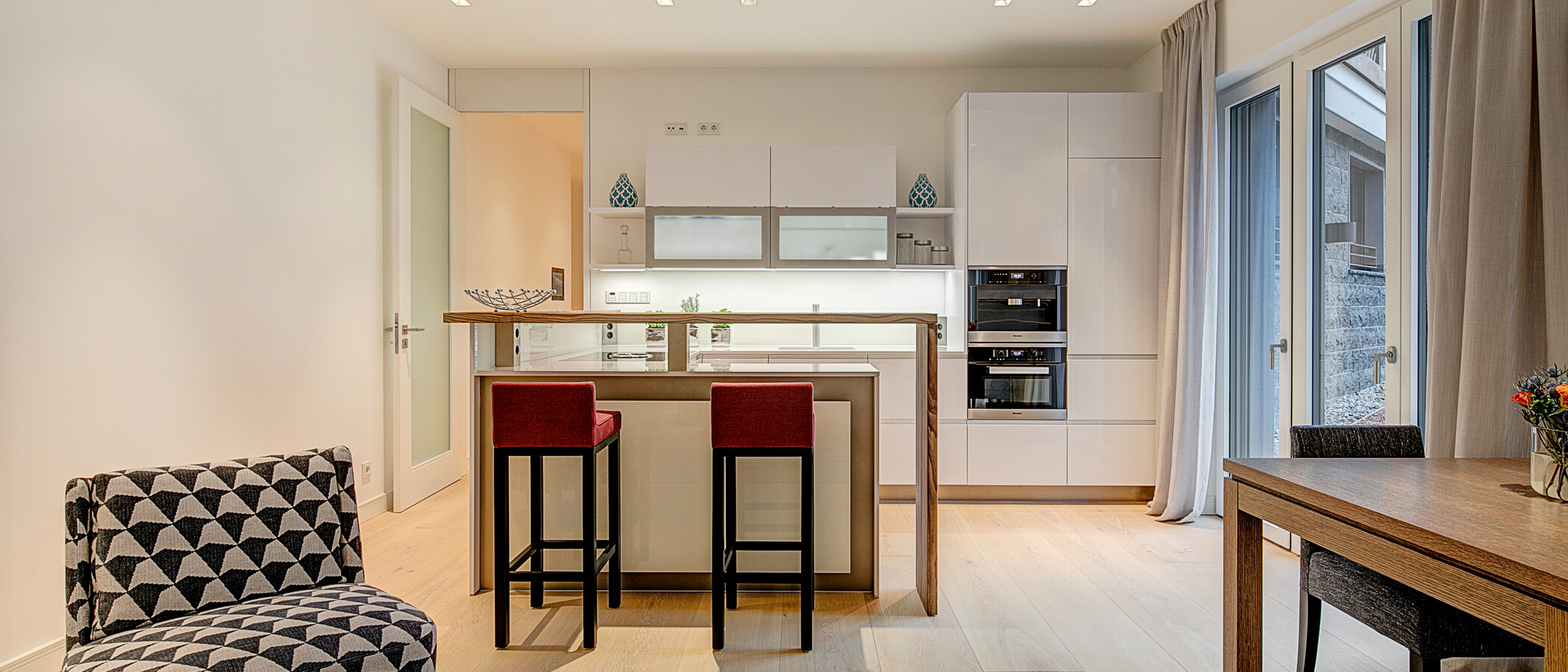 appartamento München Lehel 03 zona living 10209