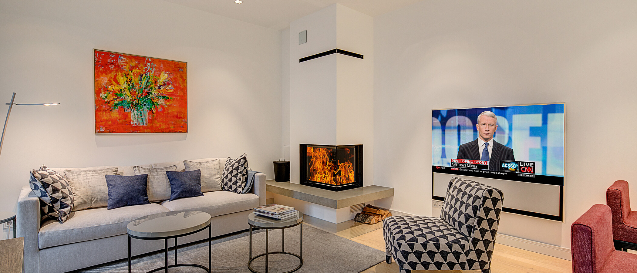 appartamento München Lehel 05 zona living 10209