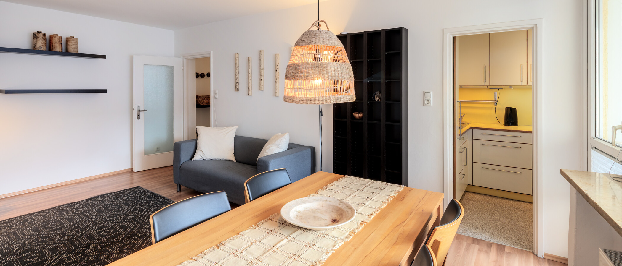 appartamento München Schwabing-West (rund um den Hohenzollernplatz) 03 zona living 10210