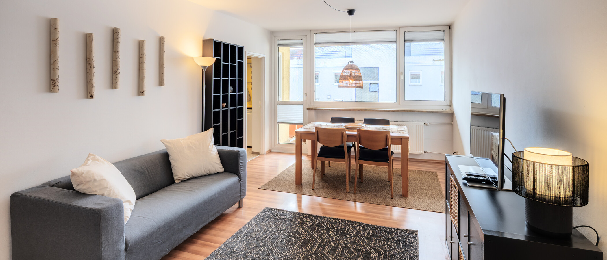appartamento München Schwabing-West (rund um den Hohenzollernplatz) 04 zona living 10210
