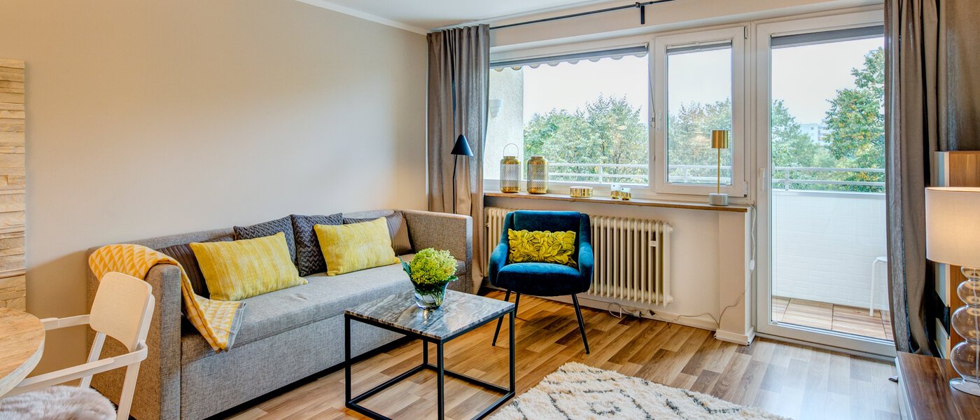 appartamento München Englschalking 02 soggiorno 10225