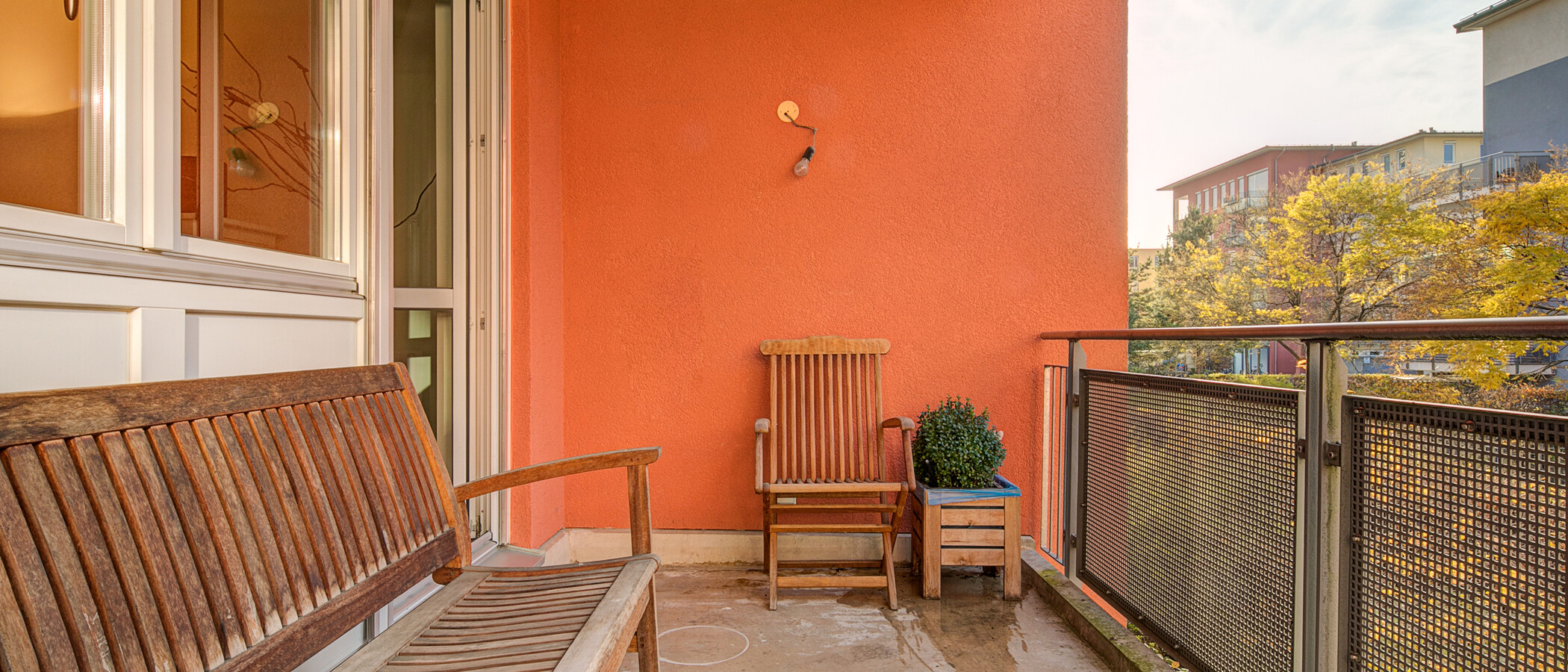 appartamento München Parkstadt Schwabing 01 balcone 10278