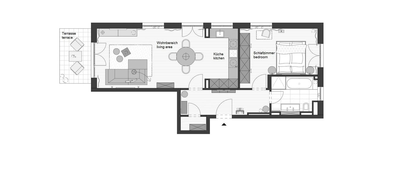 appartamento Feldkirchen 01 planimetria 10282