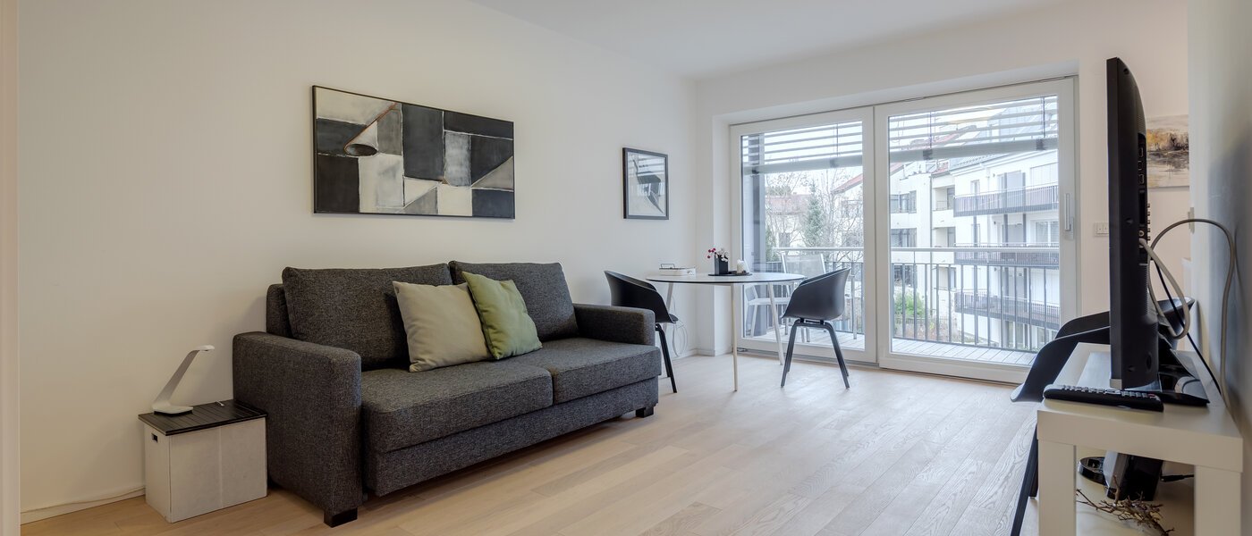 appartamento München Nymphenburg 01 soggiorno 10315