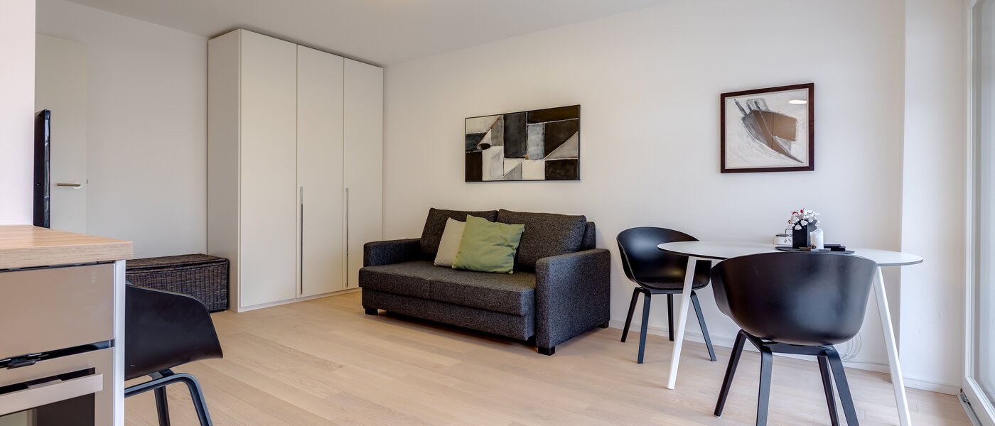 appartamento München Nymphenburg 04 soggiorno 10315