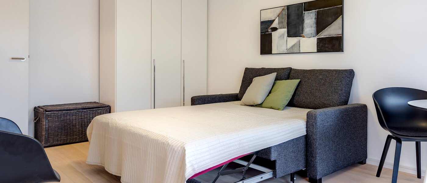 appartamento München Nymphenburg 01 zona notte 10315