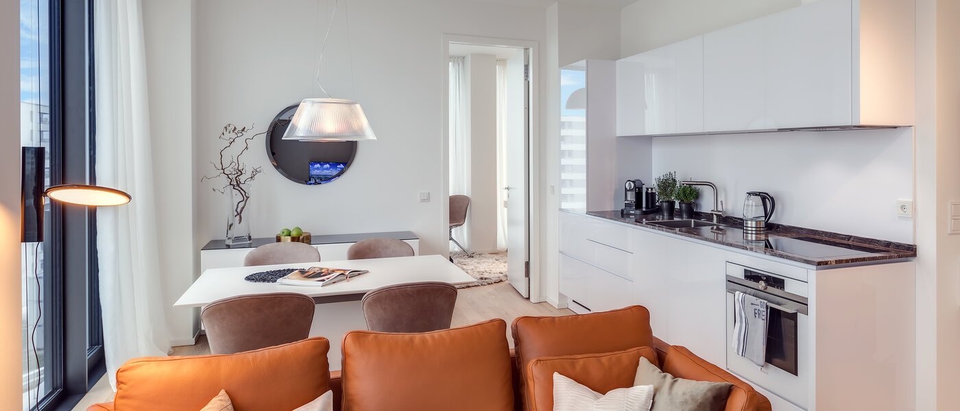 appartamento München Nymphenburg 04 soggiorno 10338