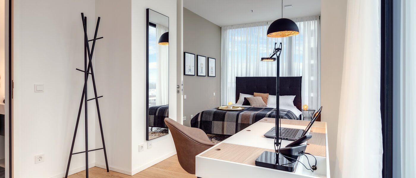 appartamento München Nymphenburg 01 zona notte 10338