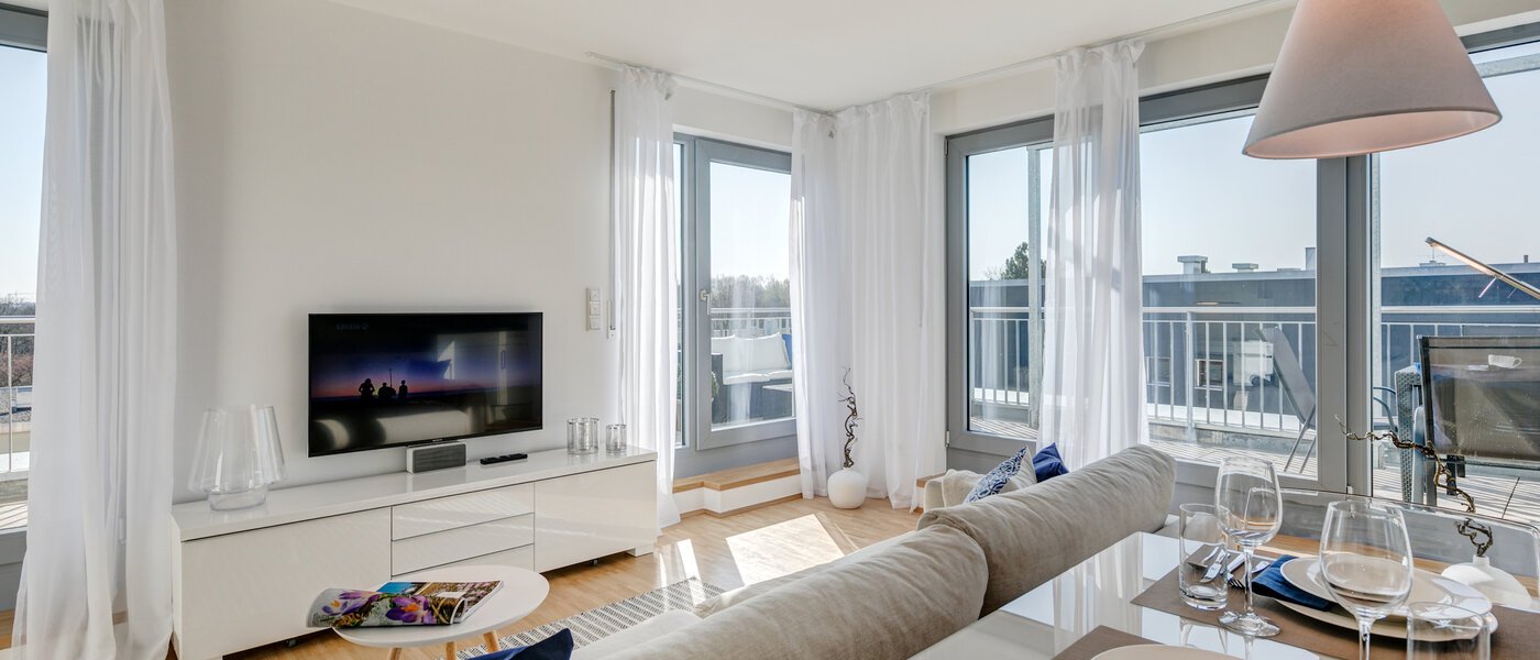 attico con terrazzo München Ramersdorf 02 soggiorno 10340