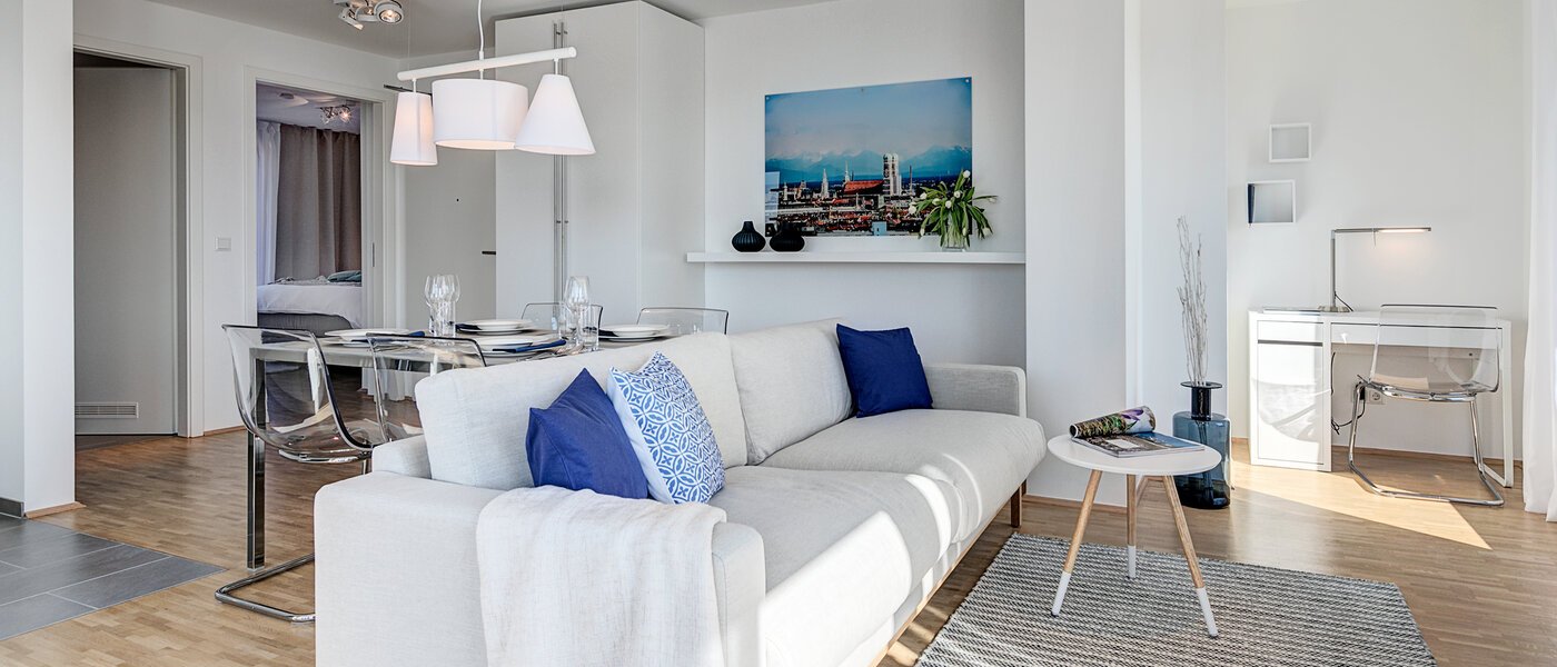 attico con terrazzo München Ramersdorf 04 soggiorno 10340