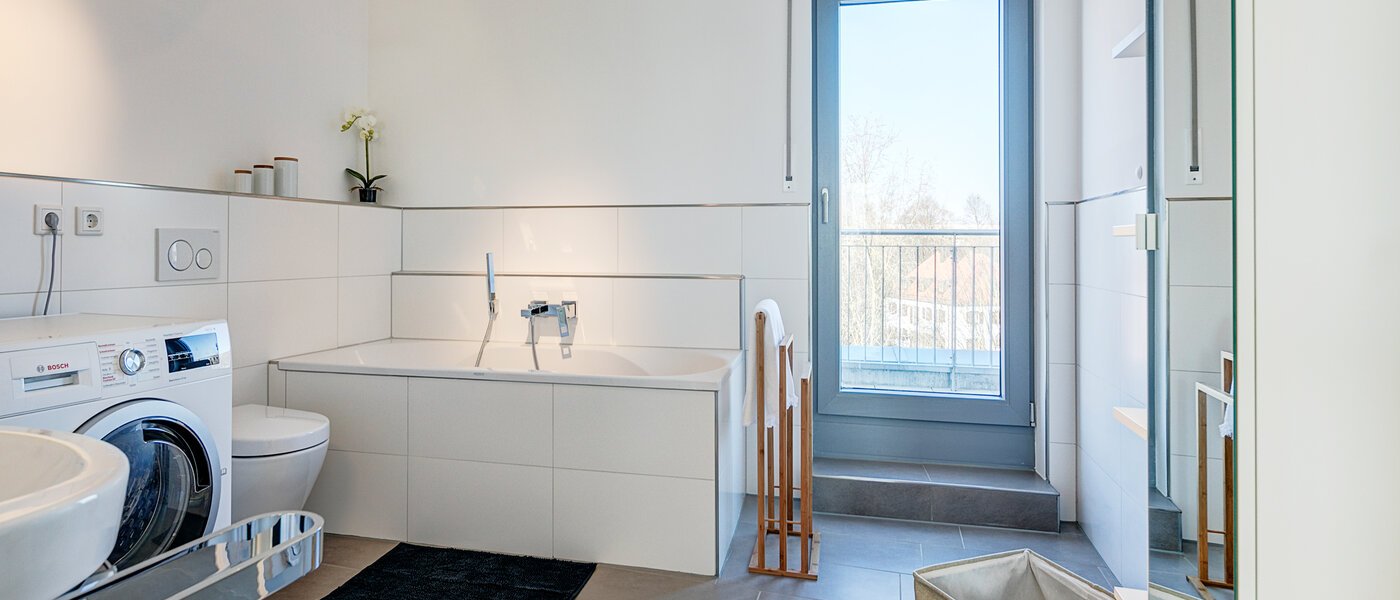 attico con terrazzo München Ramersdorf 02 bagno 10340