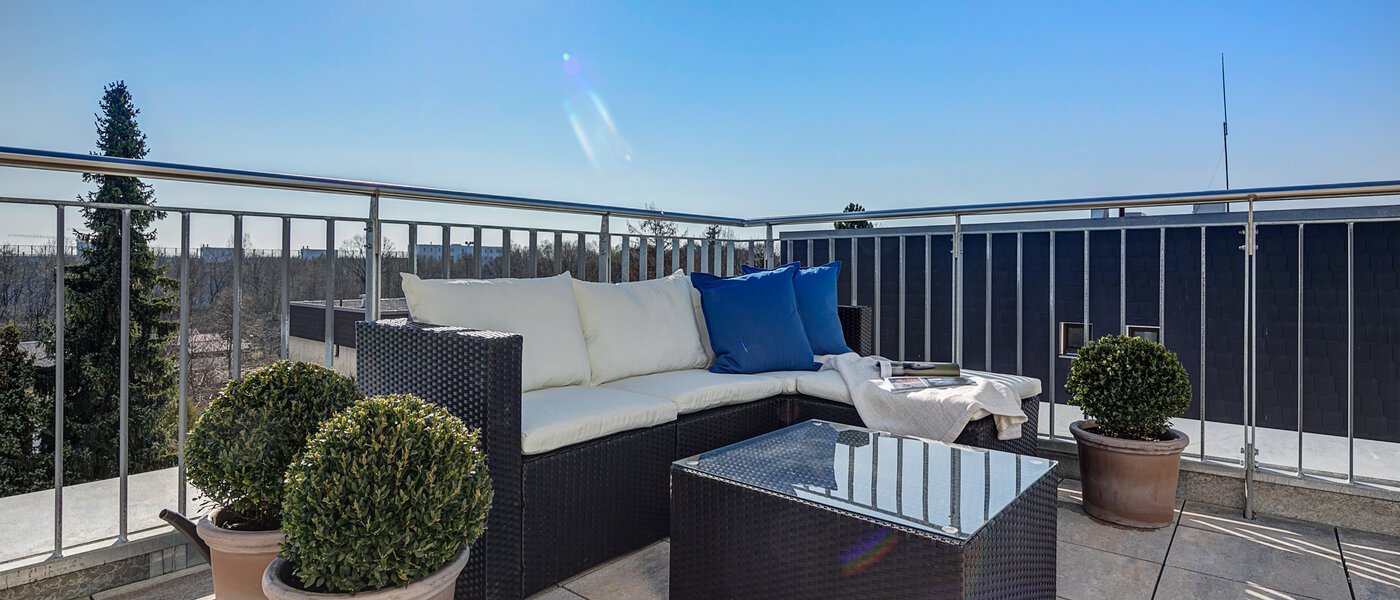 attico con terrazzo München Ramersdorf 01 terrazza 10340