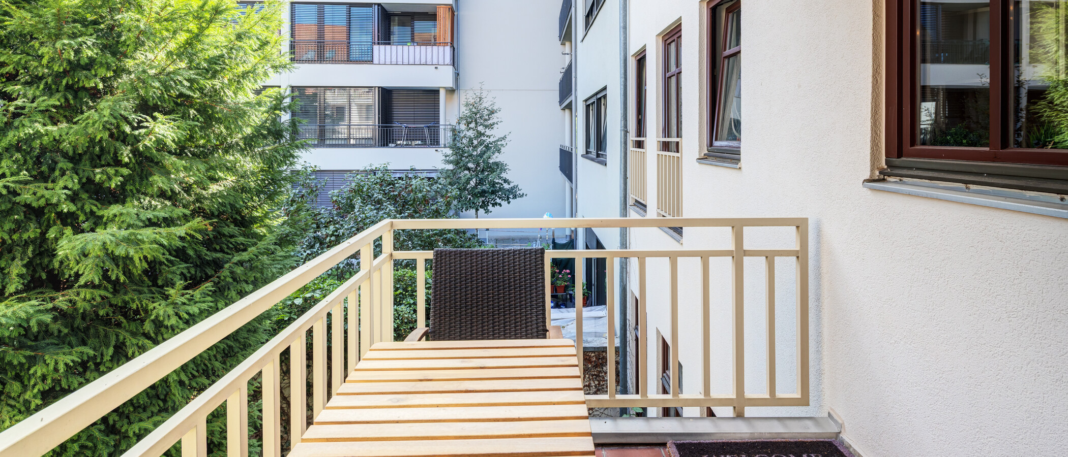appartamento München Maxvorstadt - Universitätsviertel 03 balcone 10343
