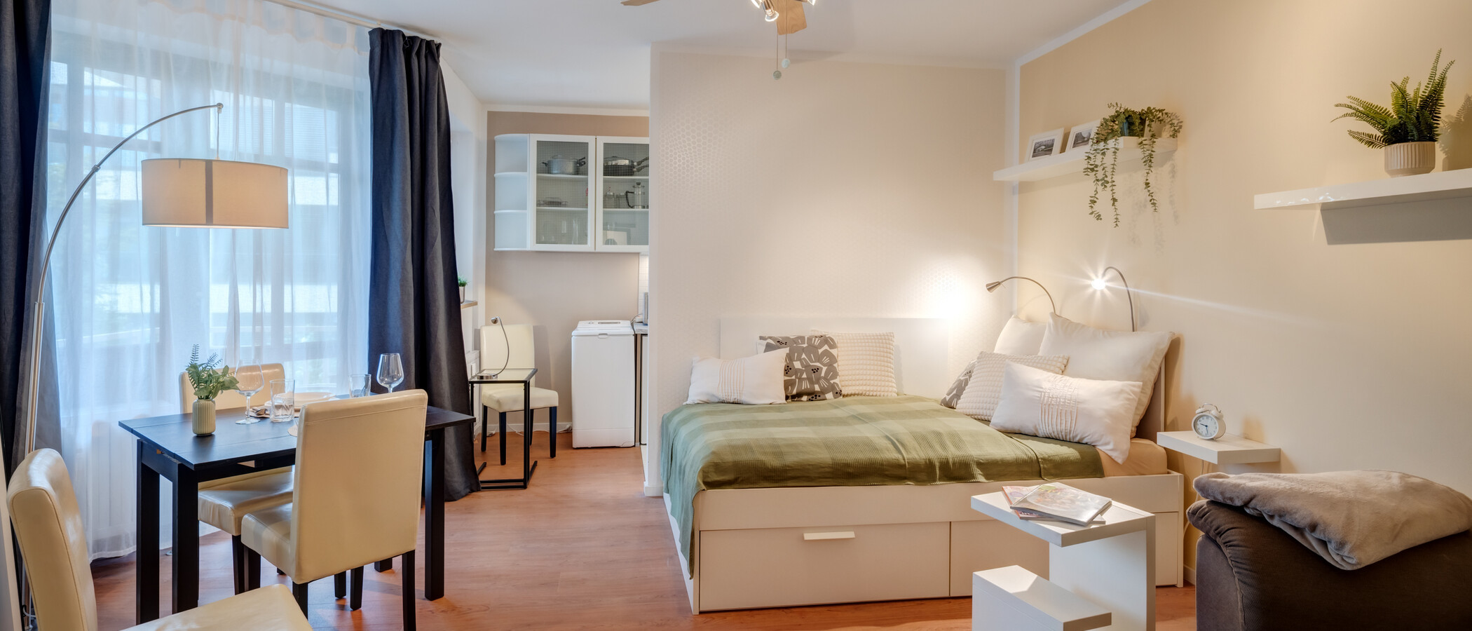 appartamento München Maxvorstadt - Universitätsviertel 01 zona living 10343