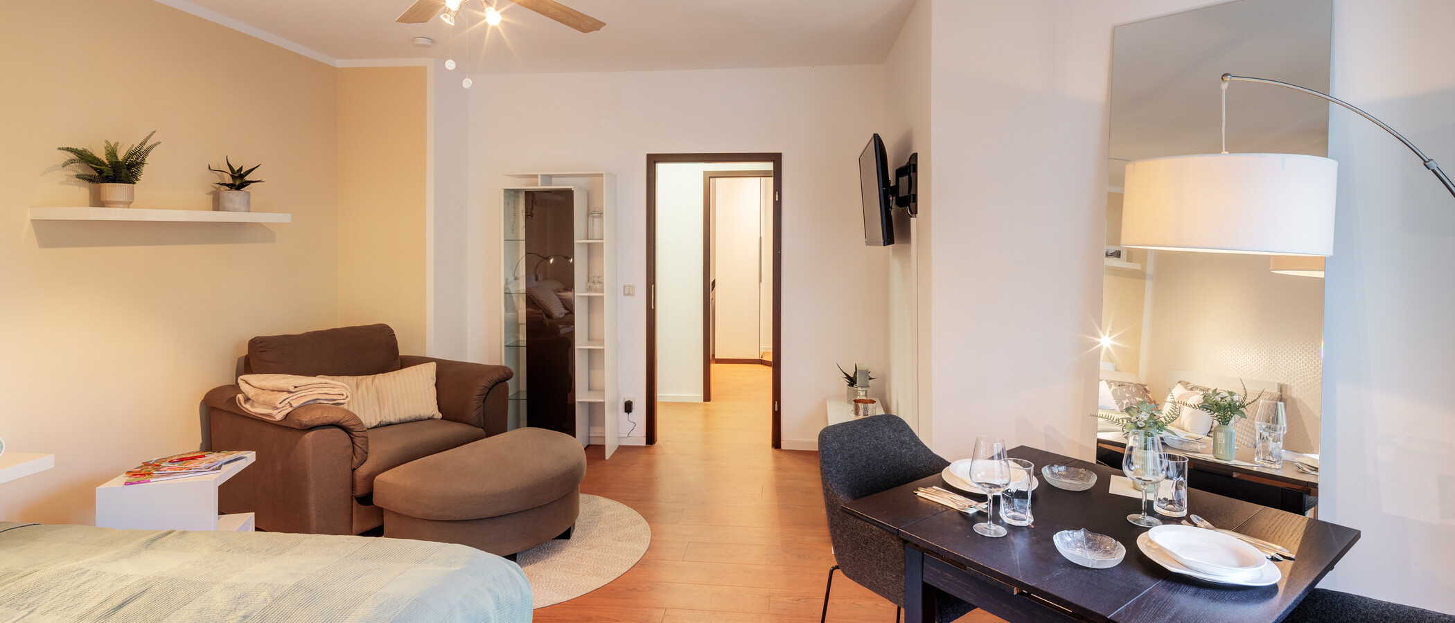 appartamento München Maxvorstadt - Universitätsviertel 03 zona living 10343