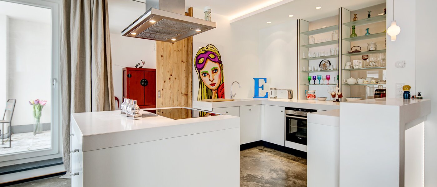 appartamento München Maxvorstadt - Westen 01 cucina 10358