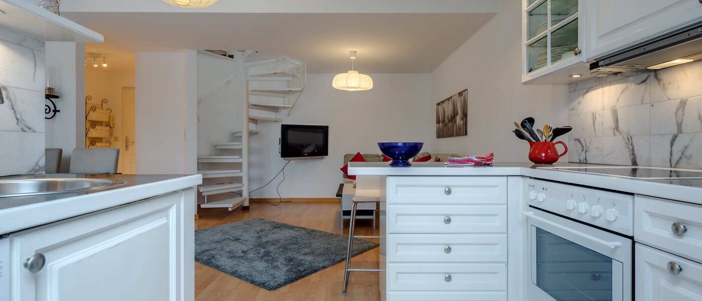 appartamento con galleria München Fasangarten 02 cucina 10367