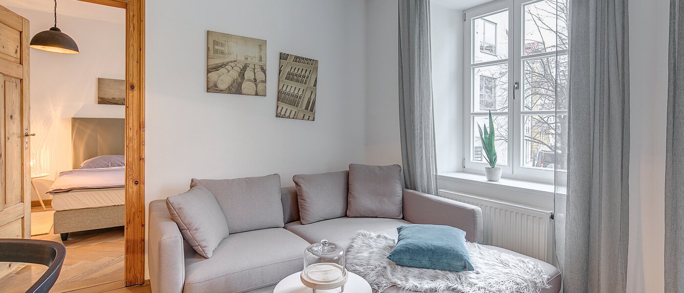 appartamento München Lehel 02 soggiorno 10369