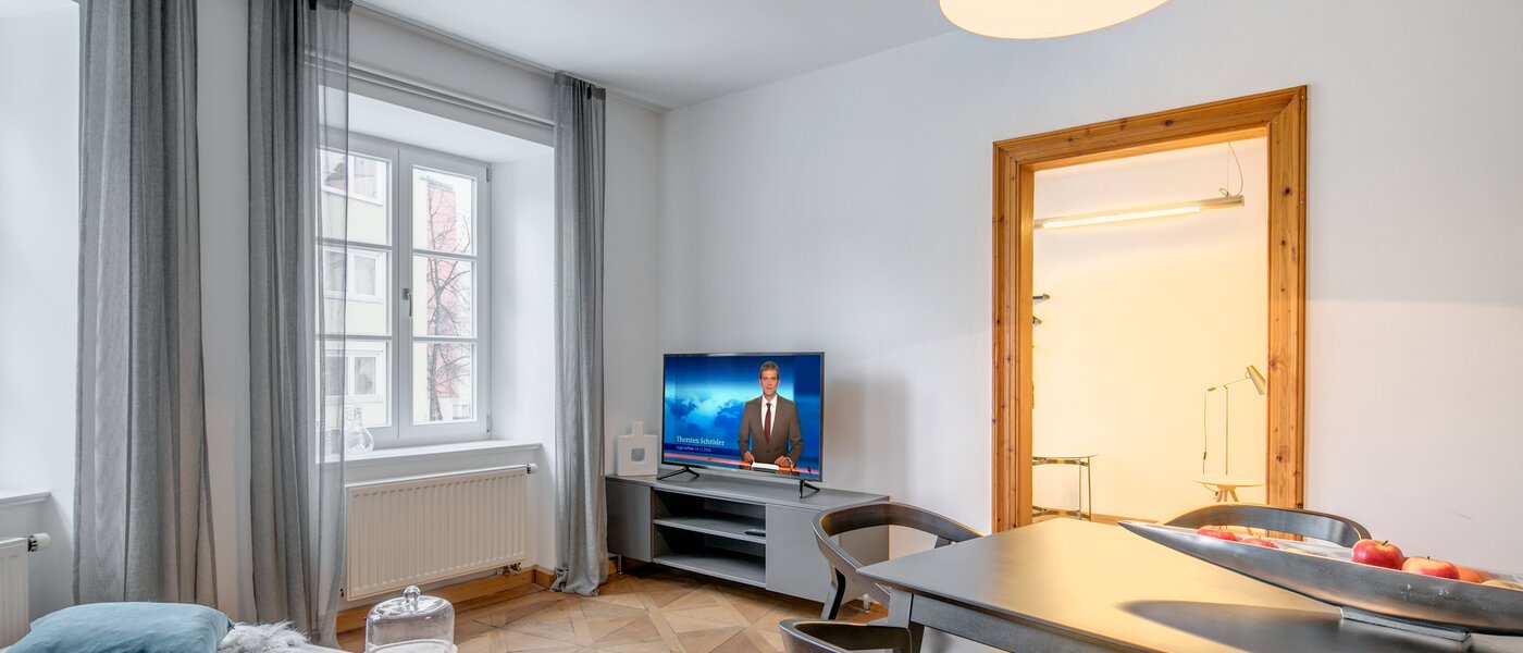 appartamento München Lehel 04 soggiorno 10369