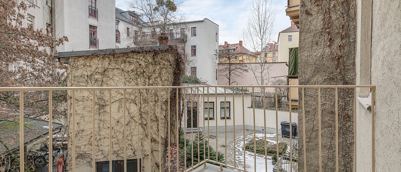 appartamento München Lehel 01 balcone 10369