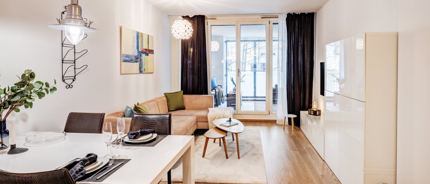 appartamento München Maxvorstadt - Westen 03 zona living 10381