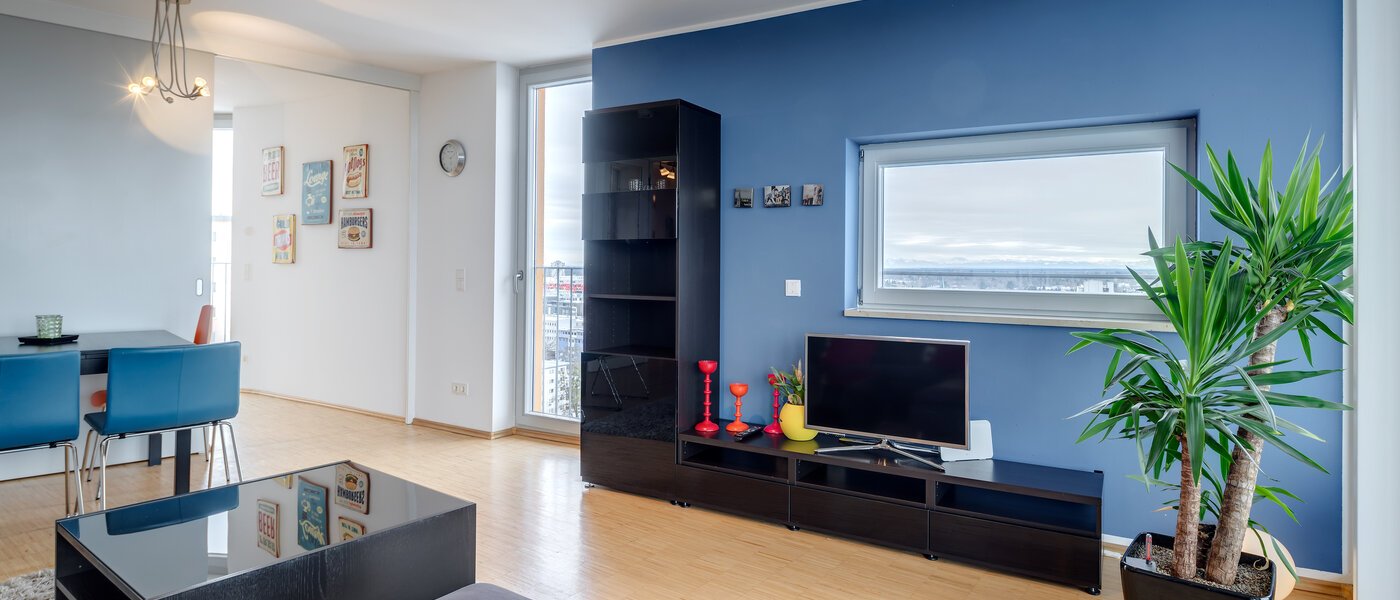 appartamento München Obersendling 04 soggiorno 10385