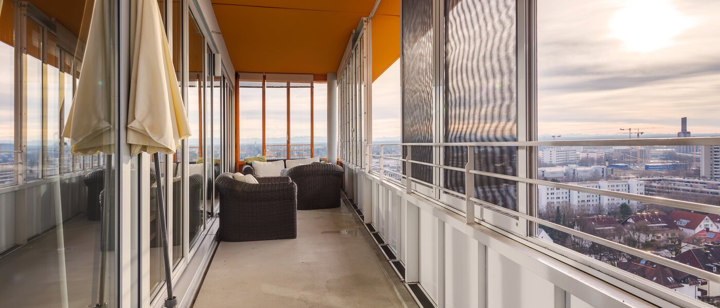 appartamento München Obersendling 03 balcone 10385