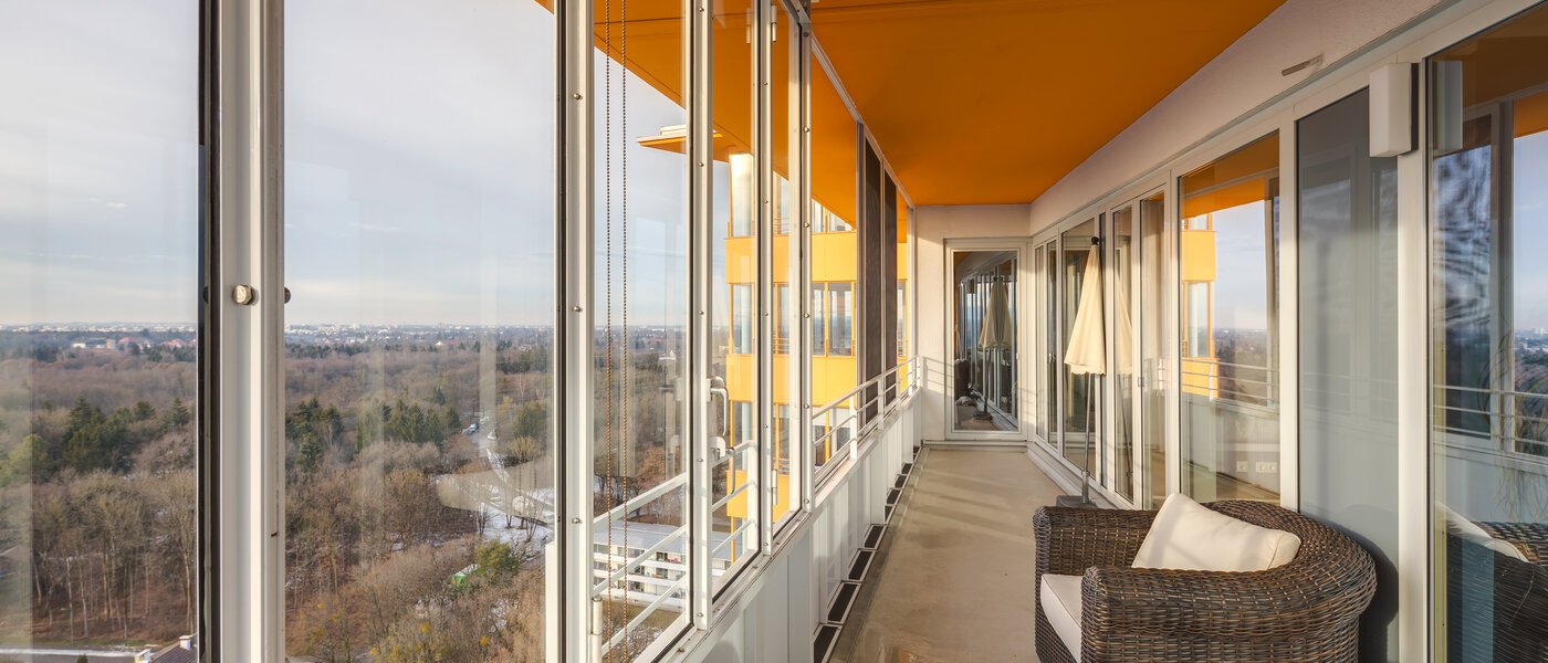 appartamento München Obersendling 04 balcone 10385