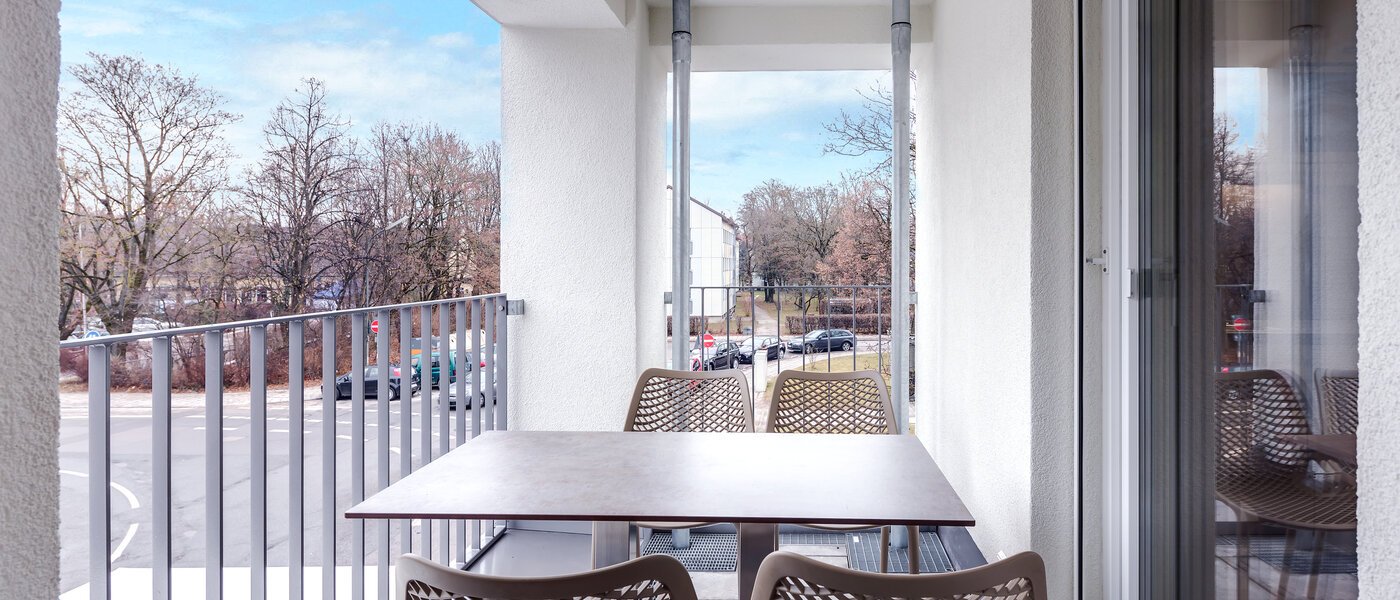 appartamento München Am Hart 01 balcone 10406