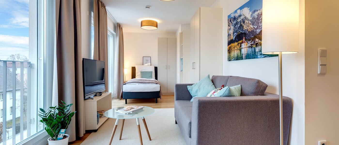 appartamento München Am Hart 03 soggiorno 10418