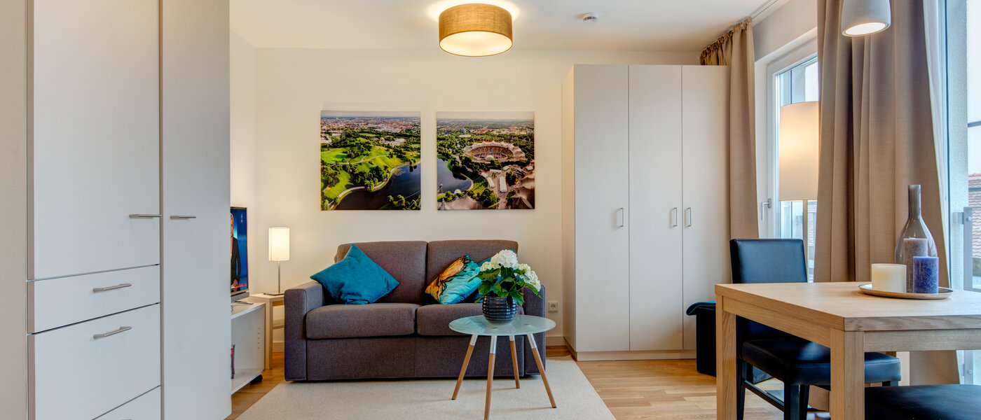 appartamento München Am Hart 01 soggiorno 10426