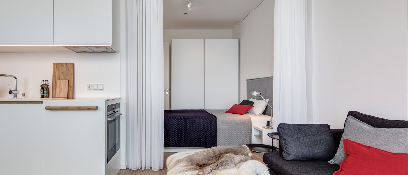 appartamento München Nymphenburg 07 soggiorno 10429