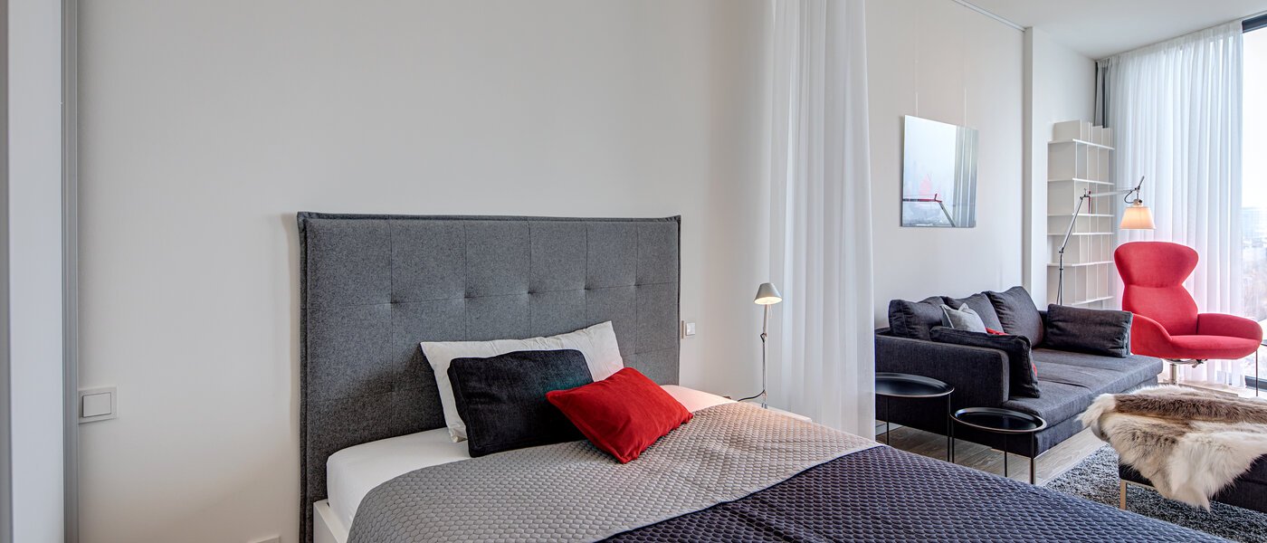 appartamento München Nymphenburg 02 zona notte 10429