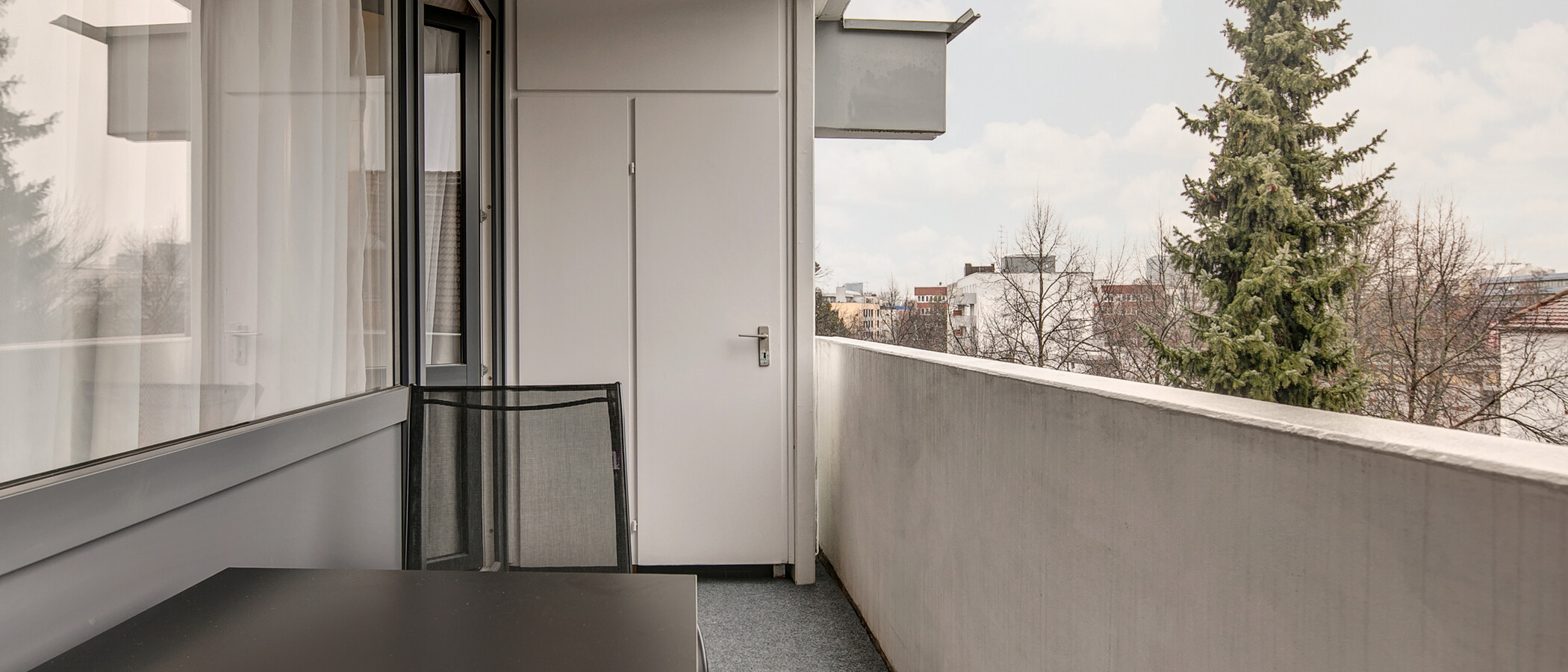 appartamento München Milbertshofen 02 balcone 10436