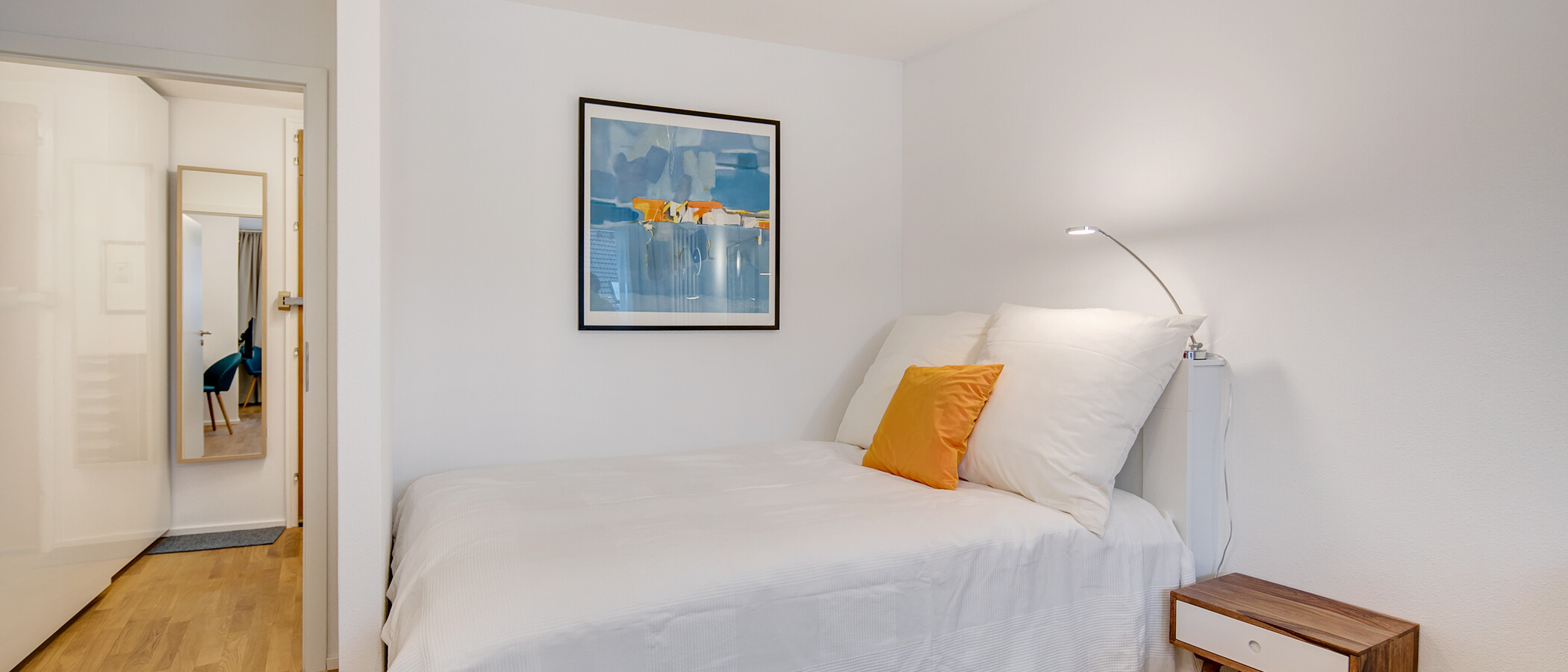 appartamento München Milbertshofen 01 zona notte 10436