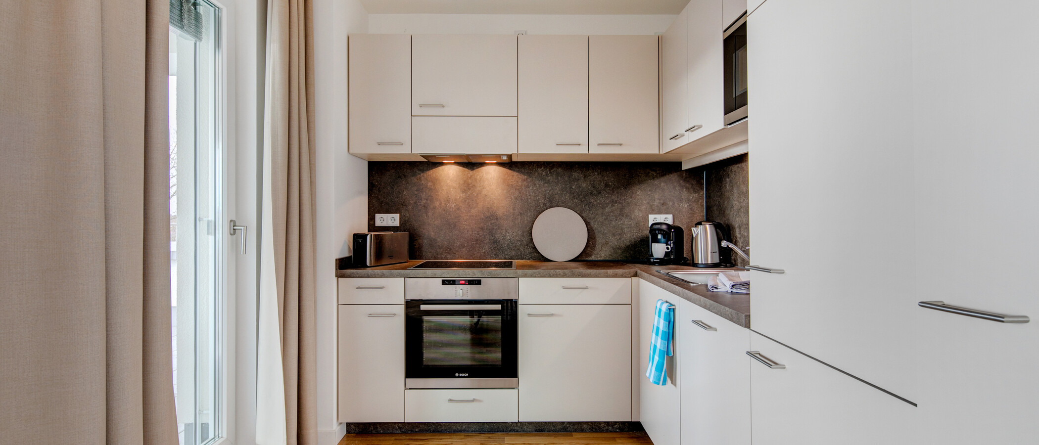 attico München Am Hart 01 cucina 10439