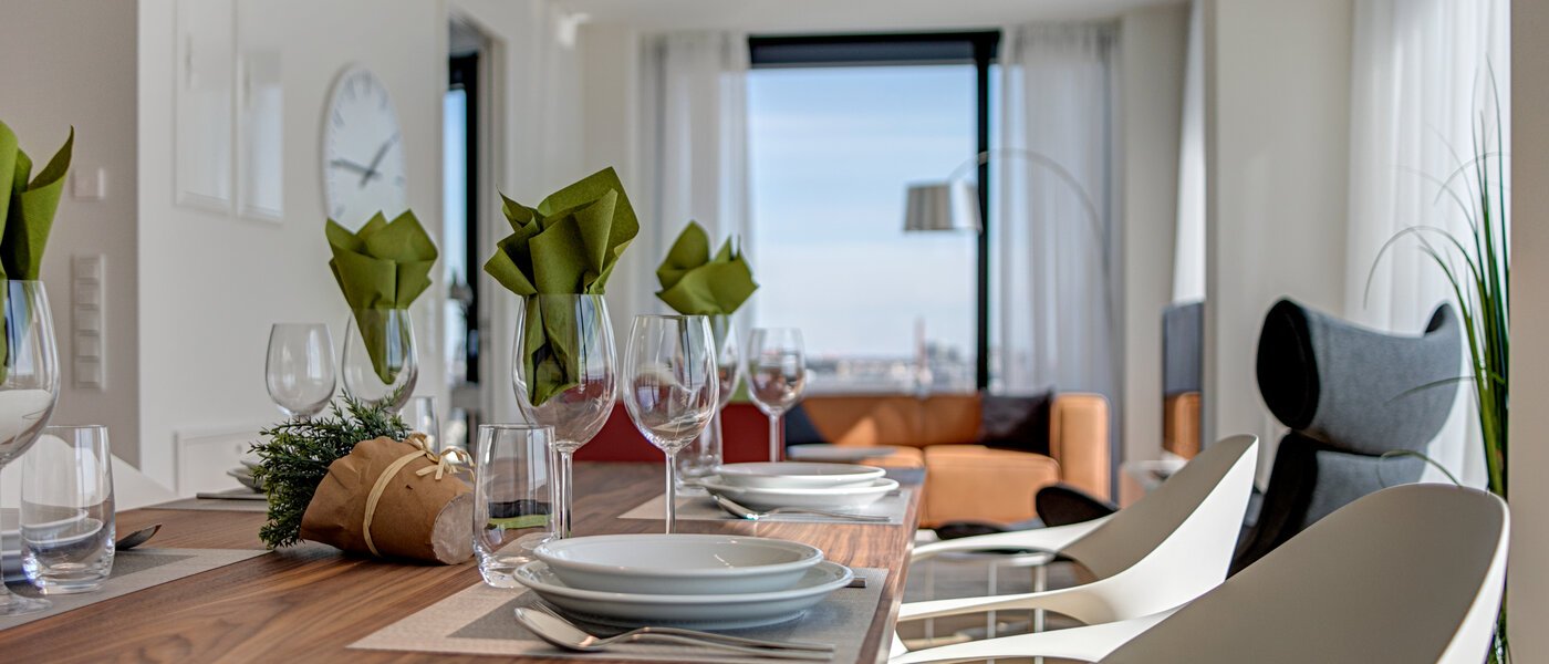 appartamento München Nymphenburg 04 soggiorno 10451