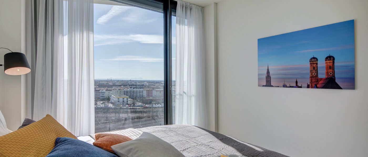 appartamento München Nymphenburg 04 zona notte 10451