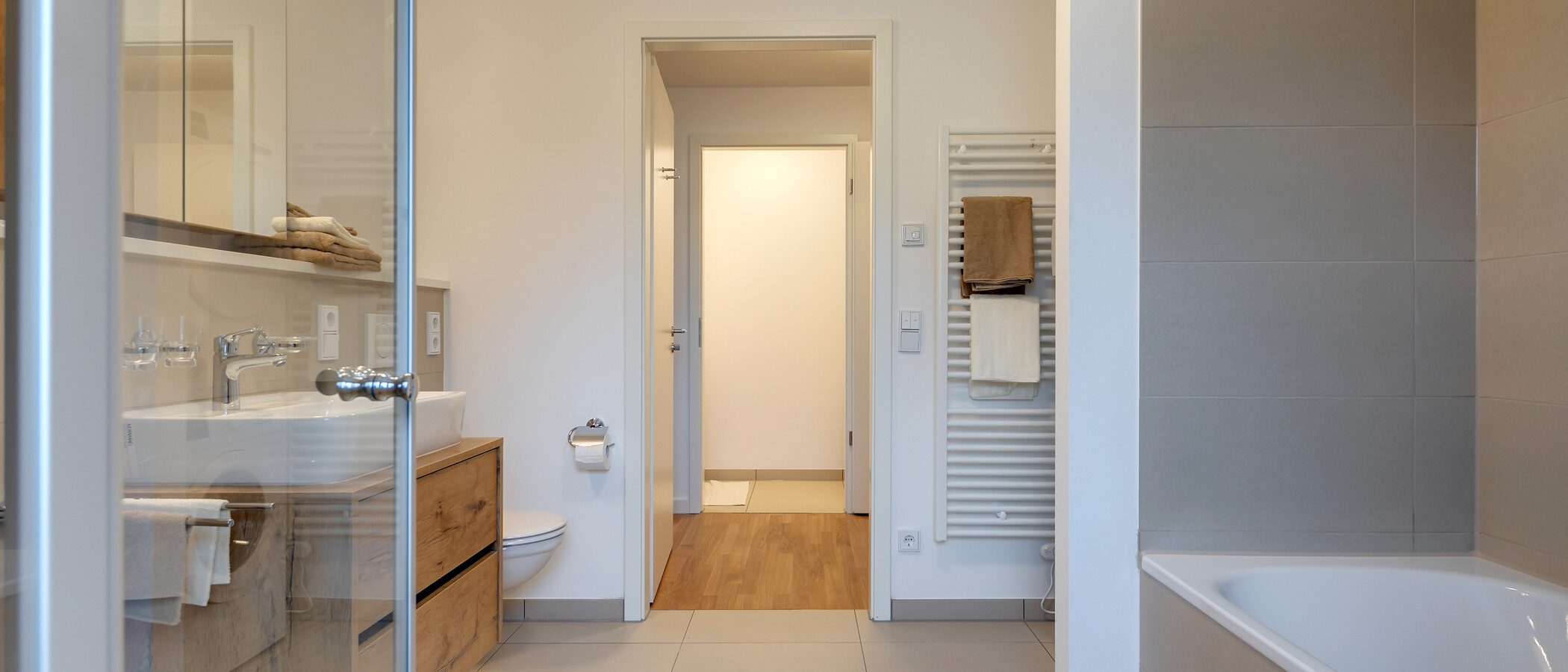 appartamento München Am Hart 03 bagno 10454