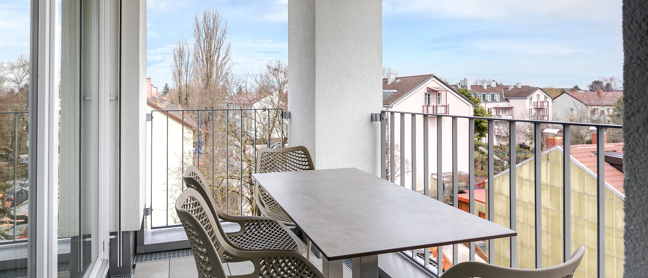appartamento München Am Hart 01 balcone 10454