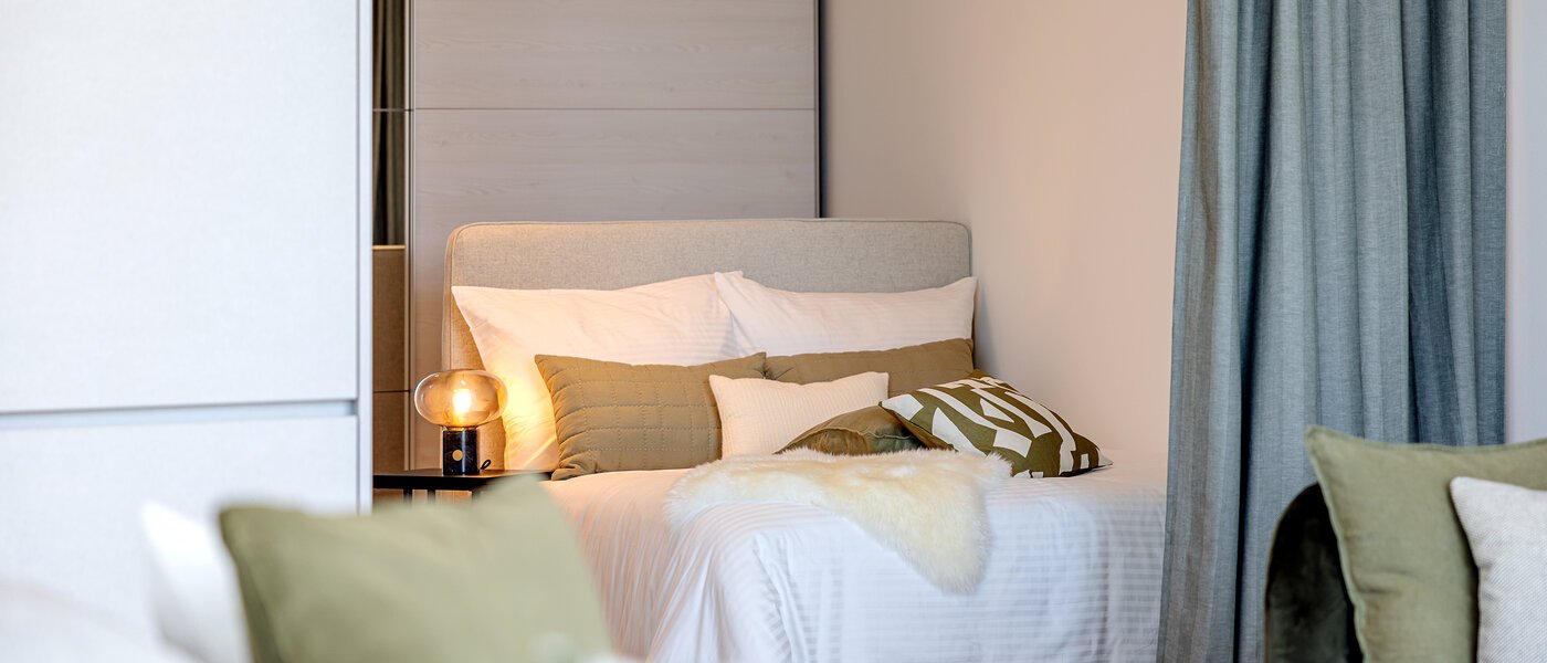 appartamento München Nymphenburg 02 zona notte 10455