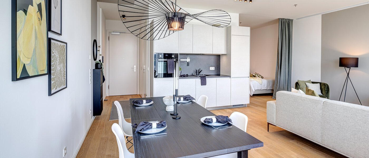 appartamento München Nymphenburg 05 zona living 10455